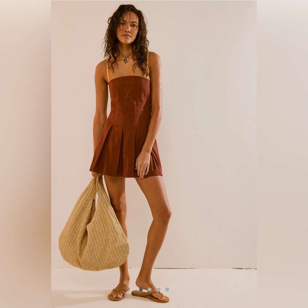 Free People Made Me Smile Mini Dress